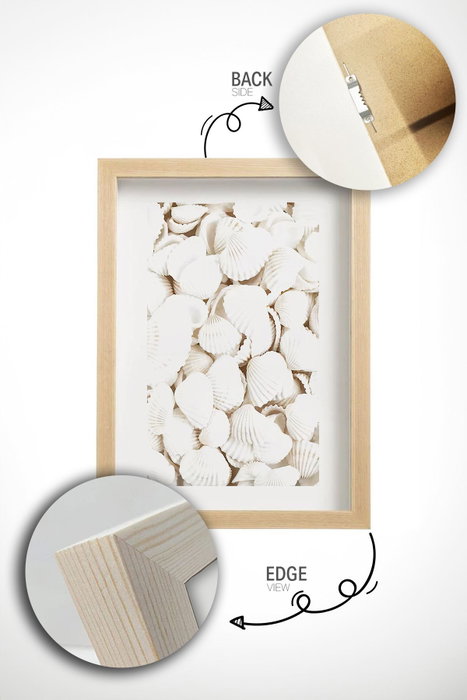 Wallity Artavessastko15 Set de 6 Pinturas Decorativas enmarcadas